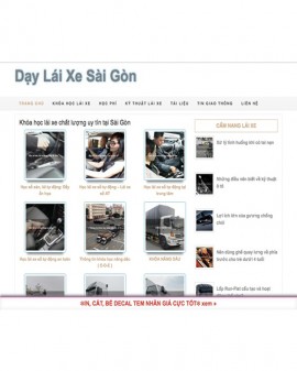 Dạy lái xe Sài gòn - daylaixesaigon.com