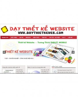 Dạy thiết kế web - daythietkeweb.com