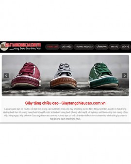 Giày tăng chiều cao - giaytangchieucao.com.vn