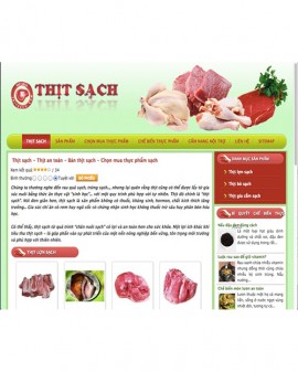 Thịt sạch - thitsach.com