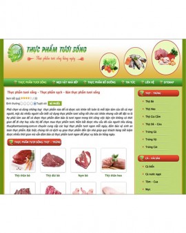 Thực phẩm tươi sống - thucphamtuoisong.com.vn