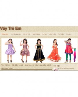 Váy trẻ em - vaytreem.com